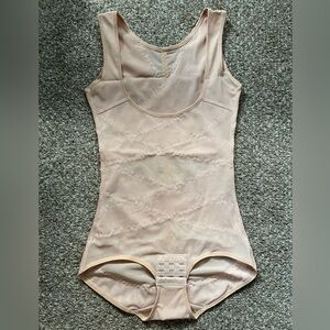 Elegant Beige Shapewear Bodysuit